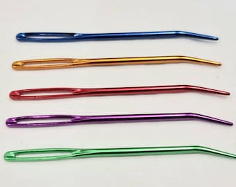 Anodised Darning Needle for knitting and crochet