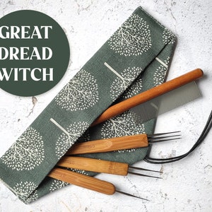 GREAT DREADWITCH Set for dread maker Dreadlock Tool Crochet Needle Dreadlock Tool Comb