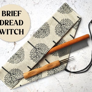 BRIEF DREADWITCH Set for dread maker Dreadlock Tool Crochet Needle Dreadlock Tool Comb