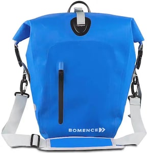 Bomence Fahrradtasche für Gepäckträger, 100% wasserdicht, blau, Wegbereiter Bild 1