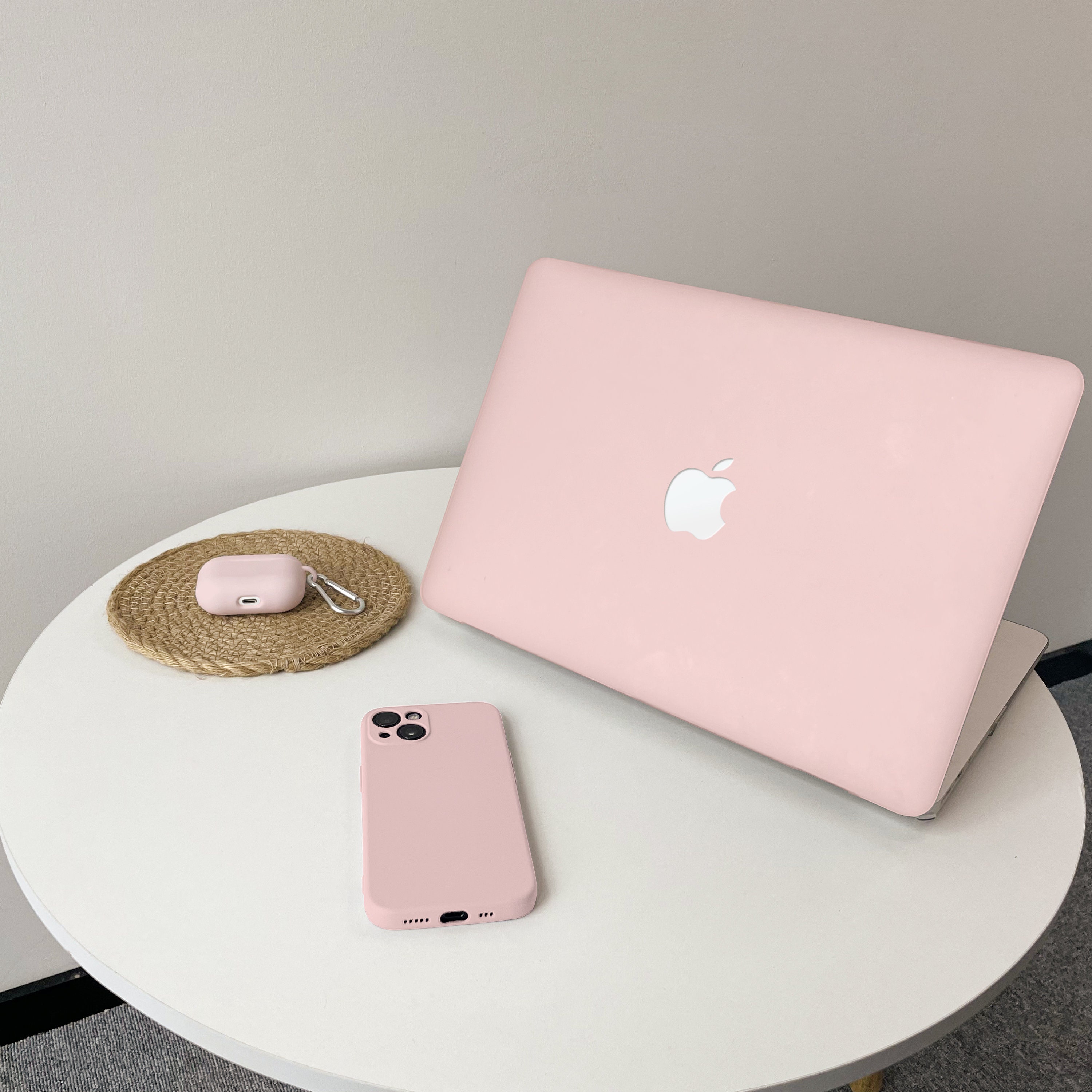 Macbook Case, Color Collection - Pale Pink