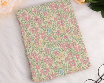 Floral Retro iPad Case Cover For iPad Air 3/4/5,iPad 10/9/8,iPad 9.7" 10.2" 10.9" 11" 12.9 inch,iPad Mini 6 5 4 iPad 2022 2021 Pro iPad Case