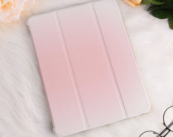 Dreamy Pink iPad Case Cover For iPad Air 3/4/5,iPad 10/9/8,iPad 9.7" 10.2" 10.9" 11" 12.9 inch,iPad Mini 6 5 4 iPad 2022 2021 Pro iPad Case