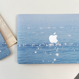 Housse pour ordinateur portable The Blue Sea pour MacBook Pro 13 14 15 16, M1 M2 Air 13 A2681, A2337, A2338, Apple Air 15 2022 2021