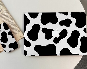 Cow Print MacBook Shell Case Cover For New MacBook M1 Pro 14 M1 Air 13 A2338, A2337 Macbook Pro 15 16 Case, Apple Laptop