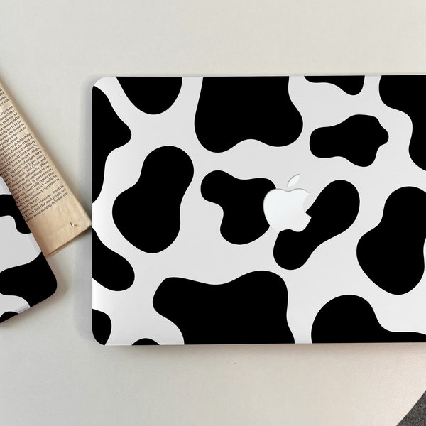 Cow Print MacBook Shell Case Cover For New MacBook M1 Pro 14 M1 Air 13 A2338, A2337 Macbook Pro 15 16 Case, Apple Laptop