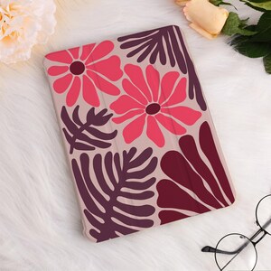 Custodia per iPad con fiori retrò per iPad Air 4/5, iPad 10/9/8, iPad 9.7" 10.2" 10.9" 11" 12.9 pollici, iPad Mini iPad 2025 2024 2022 2021 Air Case