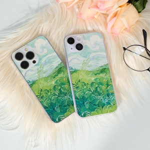 Oil Painting Van Gogh Phone case for iPhone 15 14 13 12 11 Max Pro Xr Mini, Pro 14 13 12 11 XR, 8+, 7Plus  Art Iconic Painting Phone Case