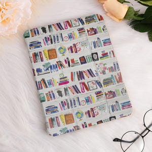 Bookshelf Painting iPad Case Cover For iPad Air 4/5,iPad 10/9/8,iPad 9.7" 10.2" 10.9" 11" 12.9 inch,iPad Mini iPad 2022 2021 Pro Case