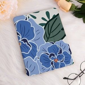 Custodia per iPad con fiori retrò per iPad Air 3/4/5, iPad 10/9/8, iPad 9,7" 10,2" 10,9" 11" 12,9 pollici, iPad Mini 6 5 4 Custodia per iPad 2022 2021 Pro