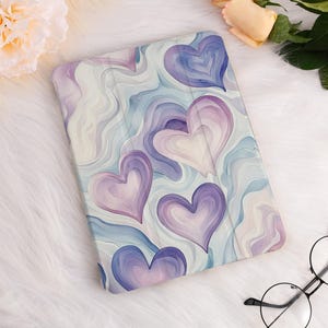 Custodia per iPad Retro Groovy Wavy per iPad Air 4/5, iPad 10/9/8, iPad 9.7" 10.2" 10.9" 11" 12.9 pollici, iPad Mini iPad 2022 2021 Pro Case