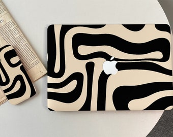 Funda abstracta única para MacBook Pro 13 14 15 16, M1 M2 Air 13 A2681, A2337, A2338, Apple Laptop 2022 2021 2020