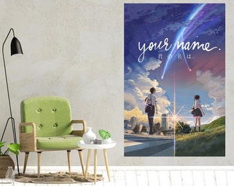 Weathering With You Makoto Shinkai Movie Japanese Art Silk Poster 12x18 24x36
