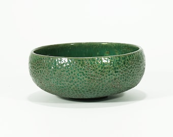 Ceramic bowl, Ceramic bowl, Green bowl, rustic ceramic, Salad bowl, Large bowl, Fruit bowl, Serving bowl, Pottery bowl, rustic bowl