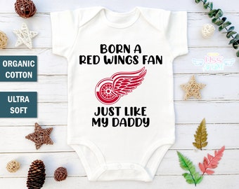 red wings baby clothes