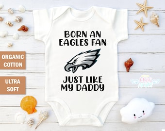 personalized eagles jersey for baby