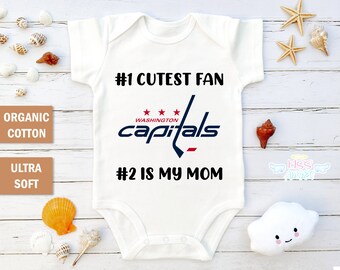 washington capitals baby onesie