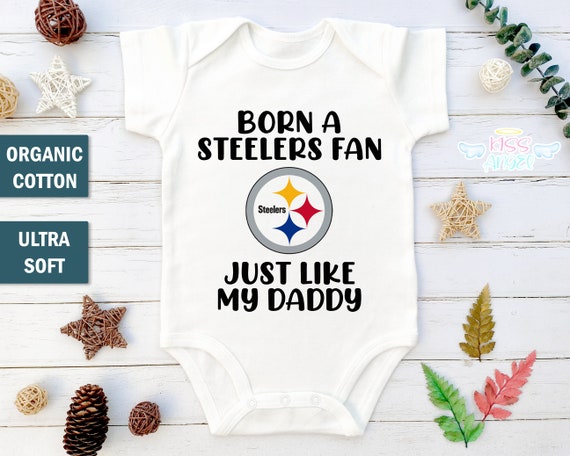 steelers jersey onesie