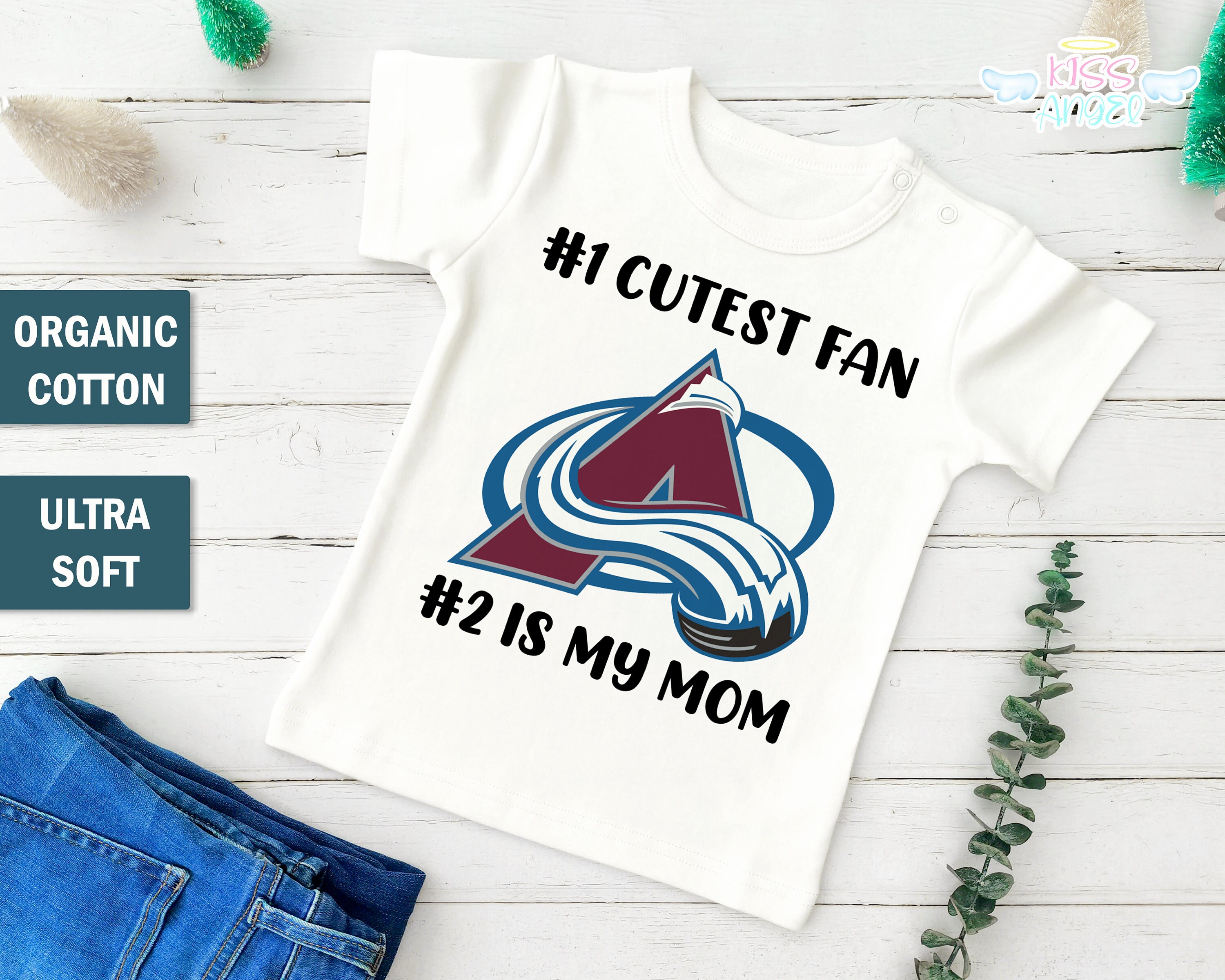 Avalanche Cutest Fan Colorado Avalanche Baby Outfit Etsy
