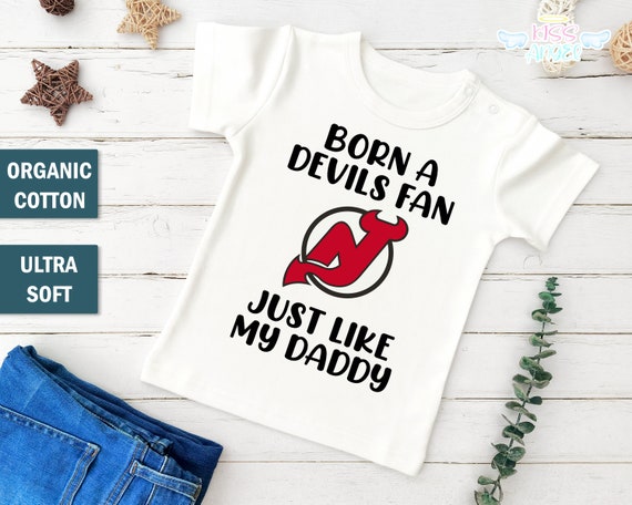 new jersey devils baby outfit