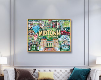 Midtown is Memphis Fine Art Luster Print