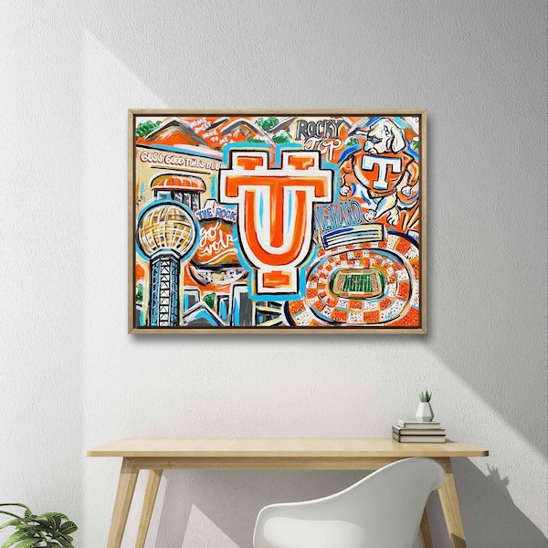 Pop Art INSPIRED UT Fine Art Luster Print
