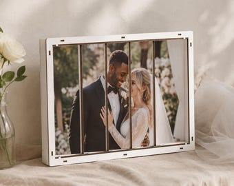 Personalized Picture Display | 3D Photo Illusion Frame | Custom Couple Memory Gift | Unique Home Decoration (L152)