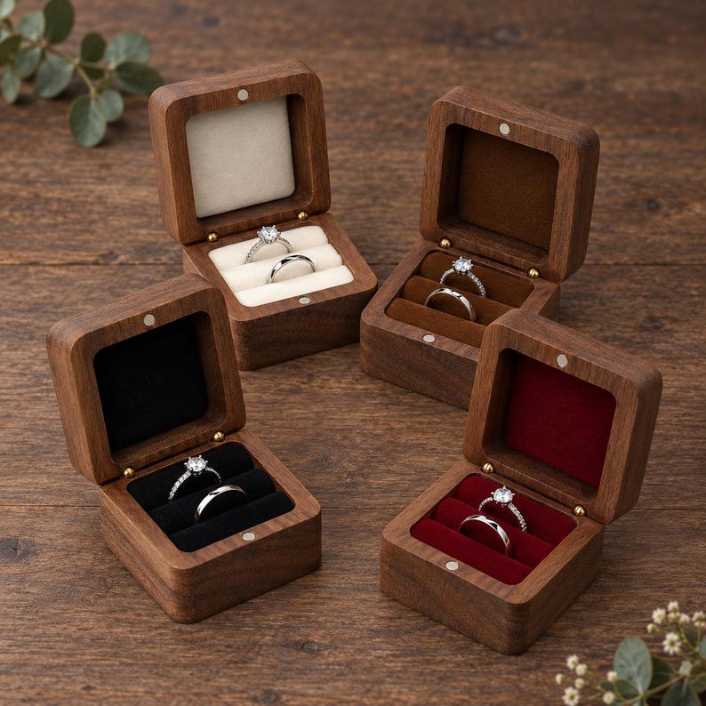 Personalized Beach Wedding Ring Box | Two Less Fish in the Sea Ring ...