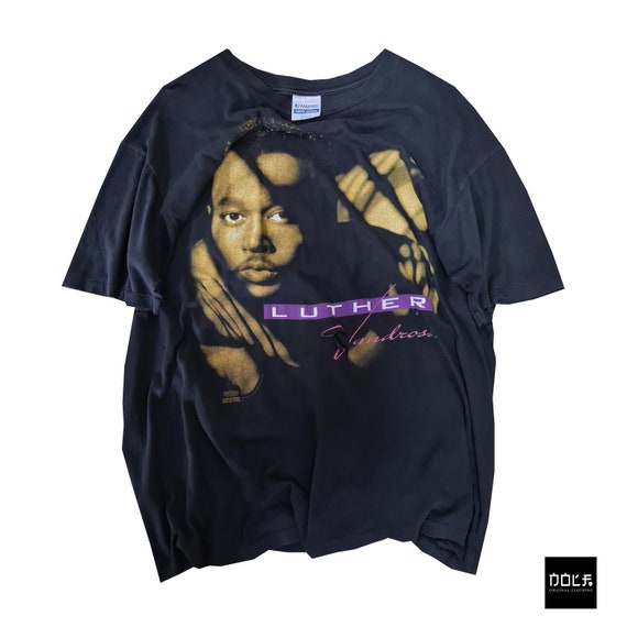 Luther Vandross Power of Love Tour T-Shirt 1991 [R