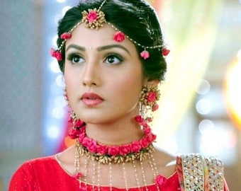 flower jewellery for girls