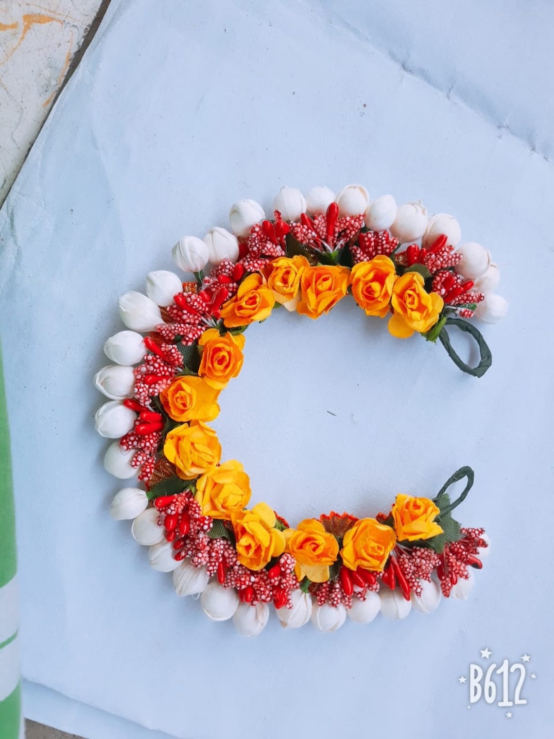 Hair accessories Multicolor Gajra Artificial Flower Jewelry Etsy