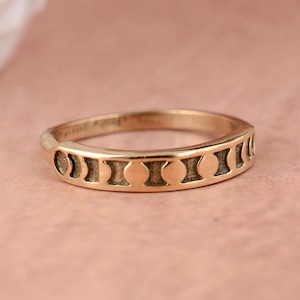 Flat Beaded Ring, Gold Ring, Stacking Ring, Midi Rings, Dainty Dot Ring, Minimalist Ring, Boho ring, jewelry, gift for her