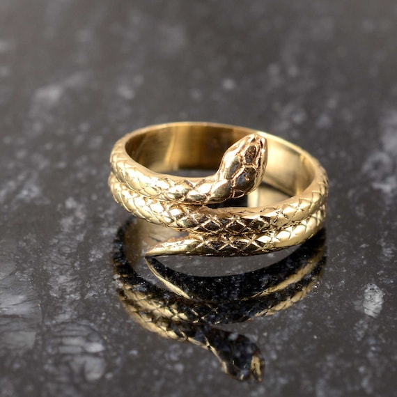 BEIER 2023 nuovo anello serpente Vintage in acciaio inossidabile con occhi verdi anello da donna animale fresco gioielli speciali regalo all'ingrosso  36