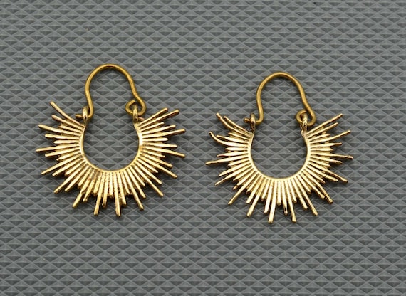 Orecchini Ear Jacket, Gioielli Potenzianti, Orecchini a Punta per Donna, Orecchini Celestiali in Oro, Orecchini a Punta in Oro, Orecchini a Doppia Faccia in Oro - Italia