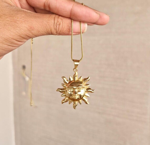 SUNNYCLUE 1 Scatola 2 Colori Sun Link Connector Charms in Ottone Placcato Oro Piccolo Sole Gioielli Link Ciondolo per Gioielli Fai da Te Accessori Orecchini Collana