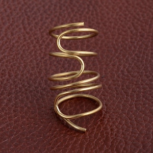 Adjustable Ring Splint, Elegance Meets Functionality Arthritis Lateral Deviation, EDS, Mallet Finger, Trigger Finger Support Gold/Silver