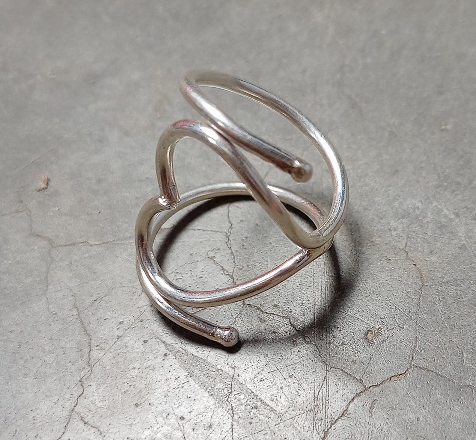 Arthritis Ring Sterling Silver Ring for Women Splint Knuckle | Etsy