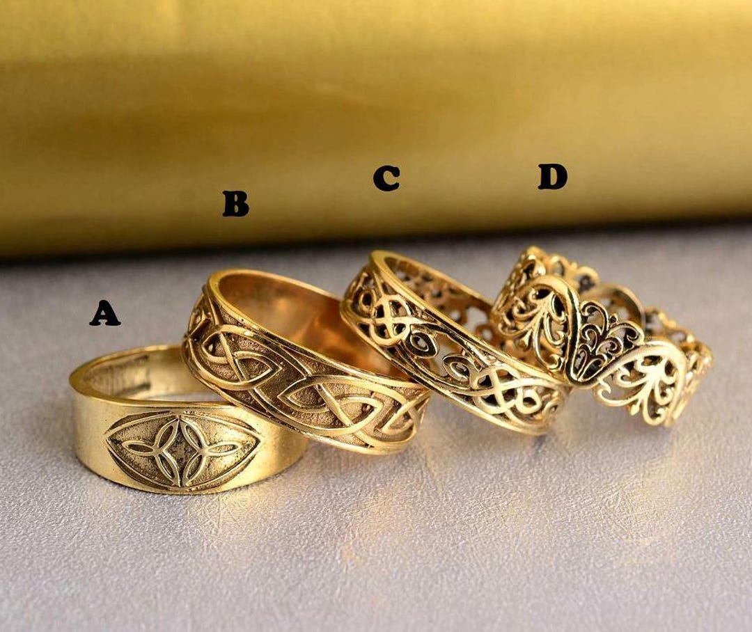 Boho Rings, Bohemian Rings, Hippie Rings, Gold Rings, Tribal Rings ...