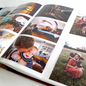 4x6 Photo Album 100 Pockets 10colors / Photo Book / Vertical Photo