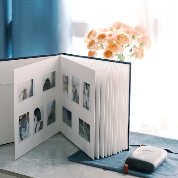 Polaroid Photo Album Instax WIDE Album Instax SQ Album. Minimalist Thick  Card Mount Insert Photo Album Memory Baby Album Wedding Scrapbook