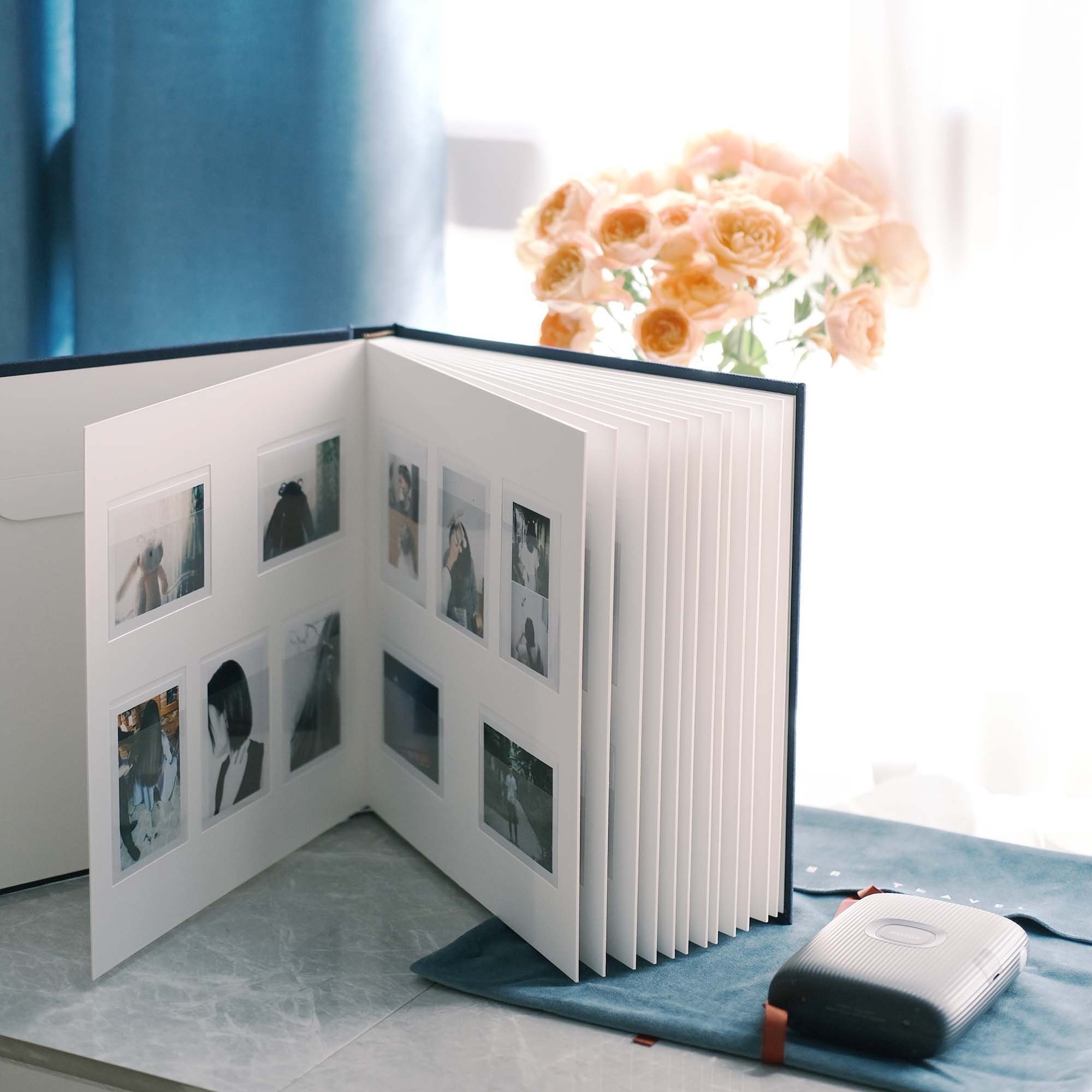 Personalized Custom Couple Photo Album With Sleeves up to 4x6 Photos, Slip  in Family Photo Album, Wedding Album 