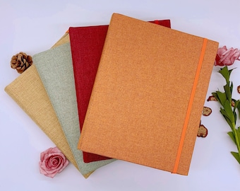 200PCS 4*6 Photo Album,Handmade Cloth Cover Photo Book,Medium Capacity Family Album, wedding album, Rustic Flower Album, Memory Book