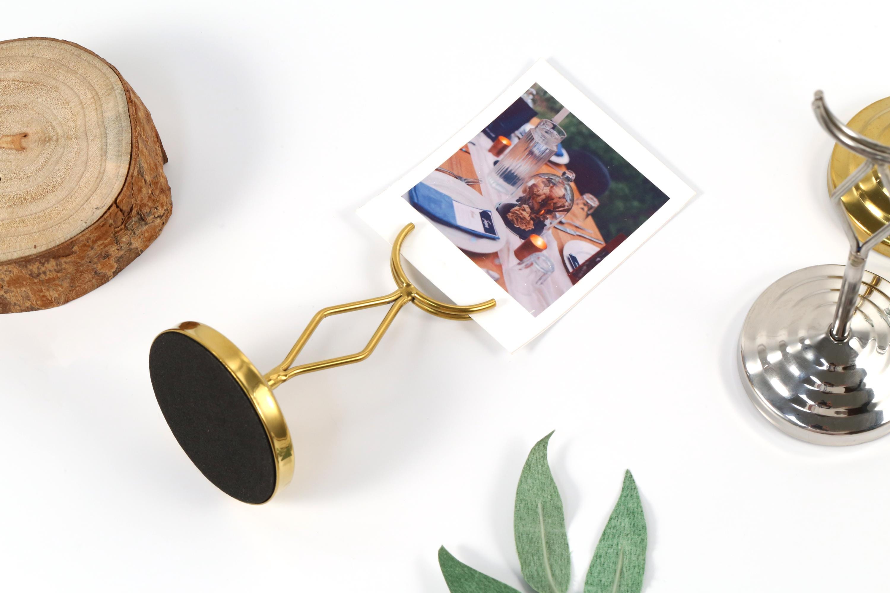 Brass Stainless Card Clips, Card Holders, Custom Engraved Card Stands ...
