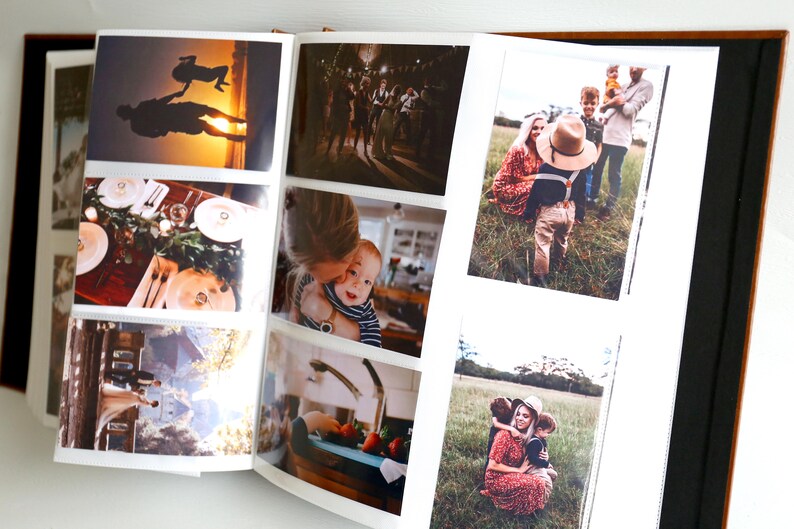 Personalized Photo Album With Sleeves/large Capacity Photo Etsy