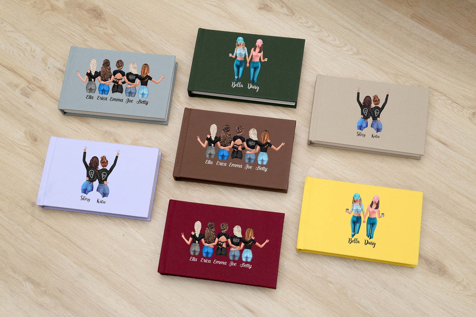 Beste Freundin Polaroid Fotoalbum Personalisiertes Etsy