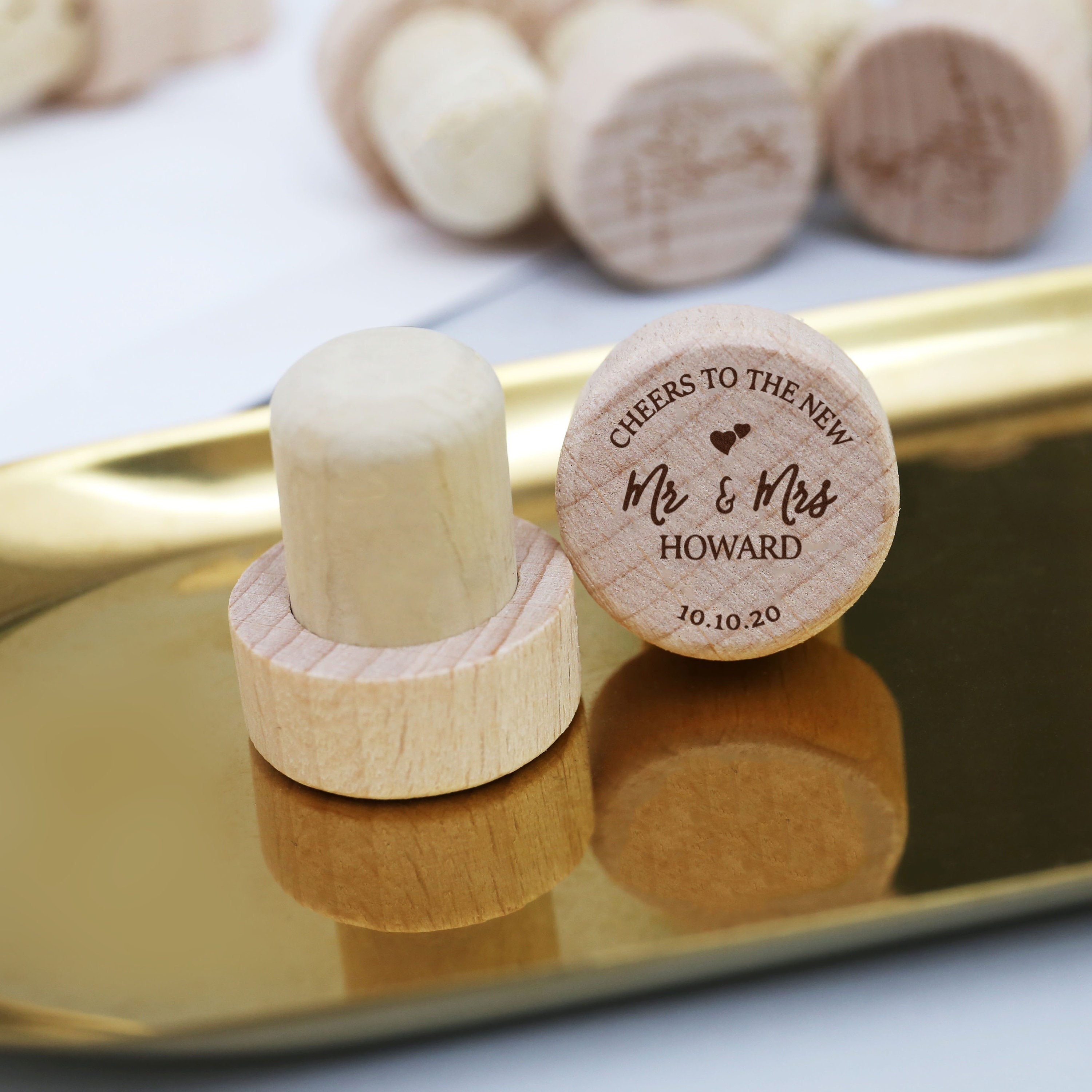 Custom Cork bottle stoppers, Wine stoppers,Wedding favors,Personalized modern bottle stoppers, Crok Guestbook, Vineyard wedding favors