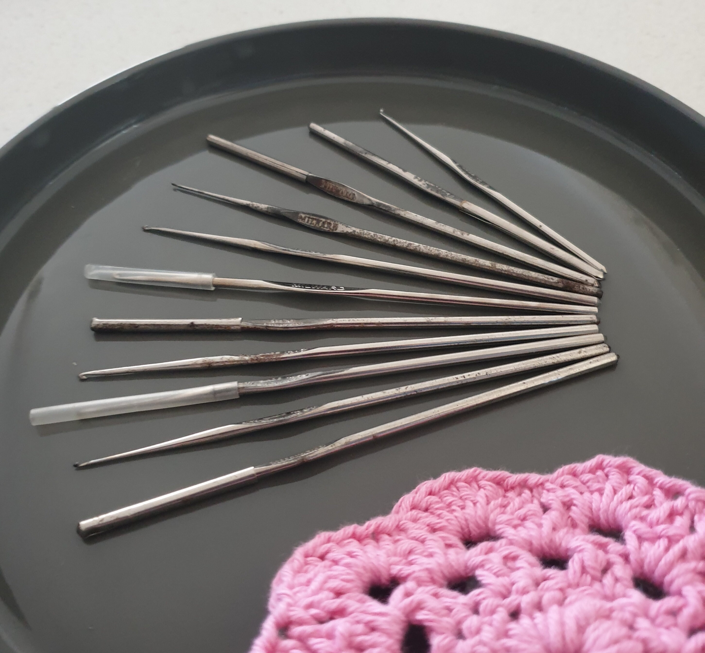 MILWARD Made in England Steel Crochet Hook Very Early Very Etsy