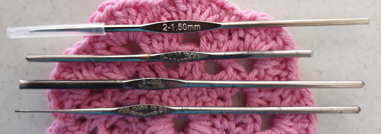 MILWARD Made in England Steel Crochet Hook Very Early Very Etsy Australia