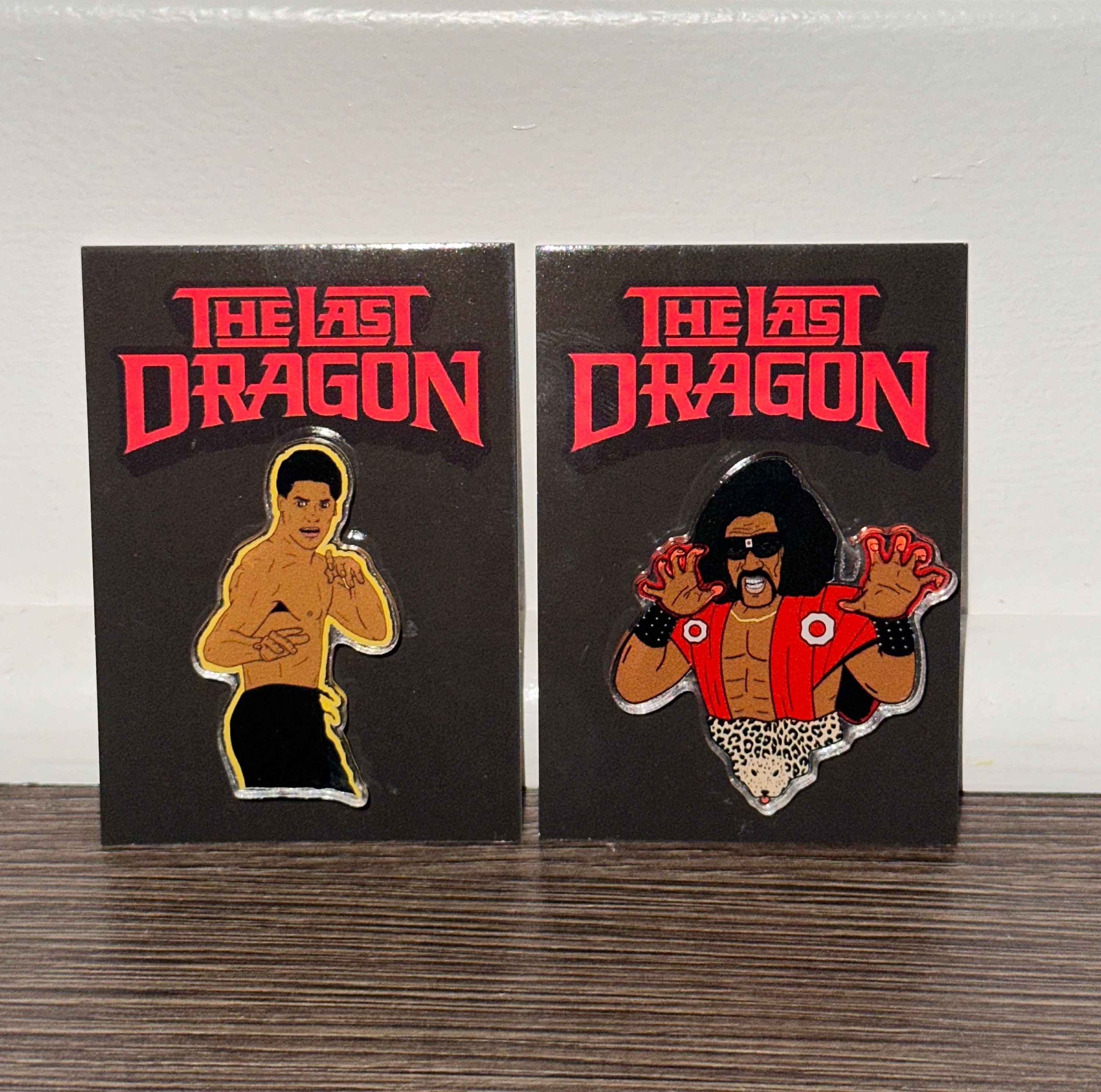 The Last Dragon Sho’Nuff Bruce LeRoy Acrylic Pin Set