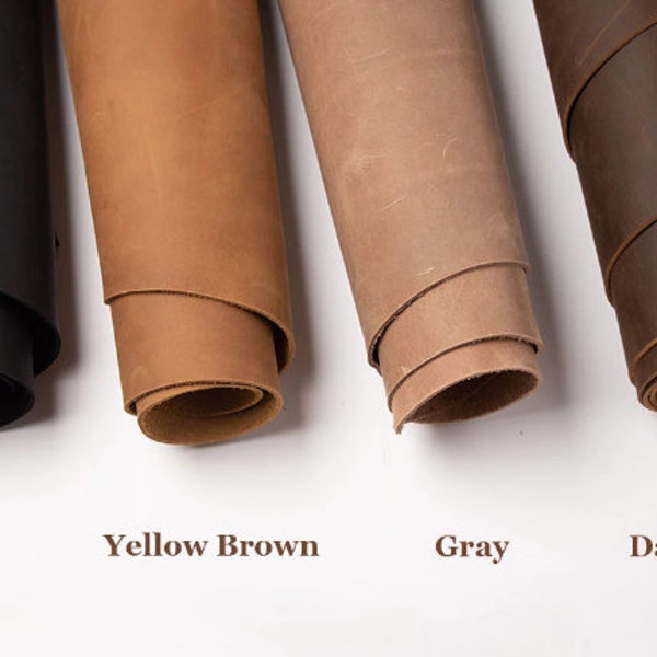 Full Grain Crazy Horse Leather Etsy